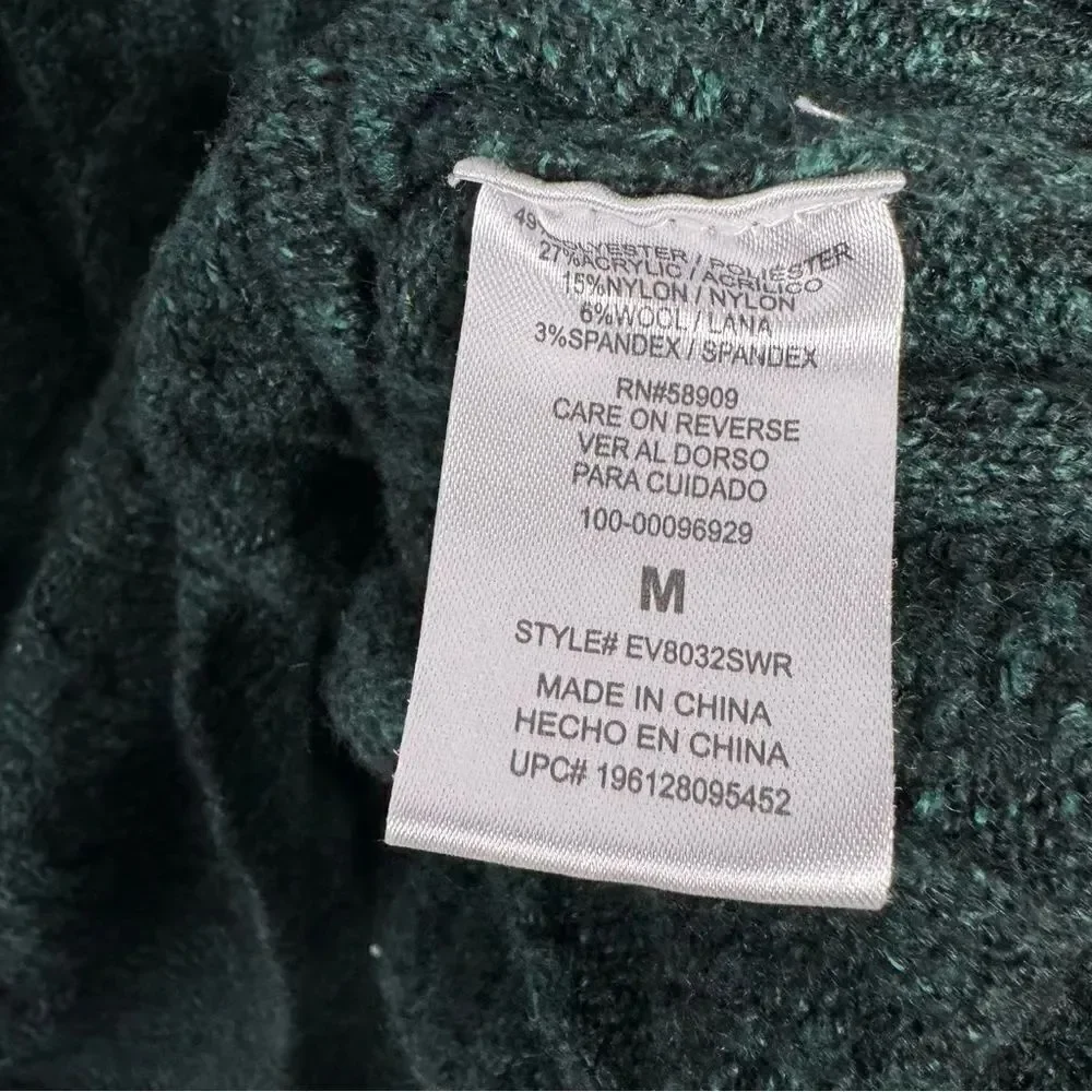 Every green sweater hoodie size medium